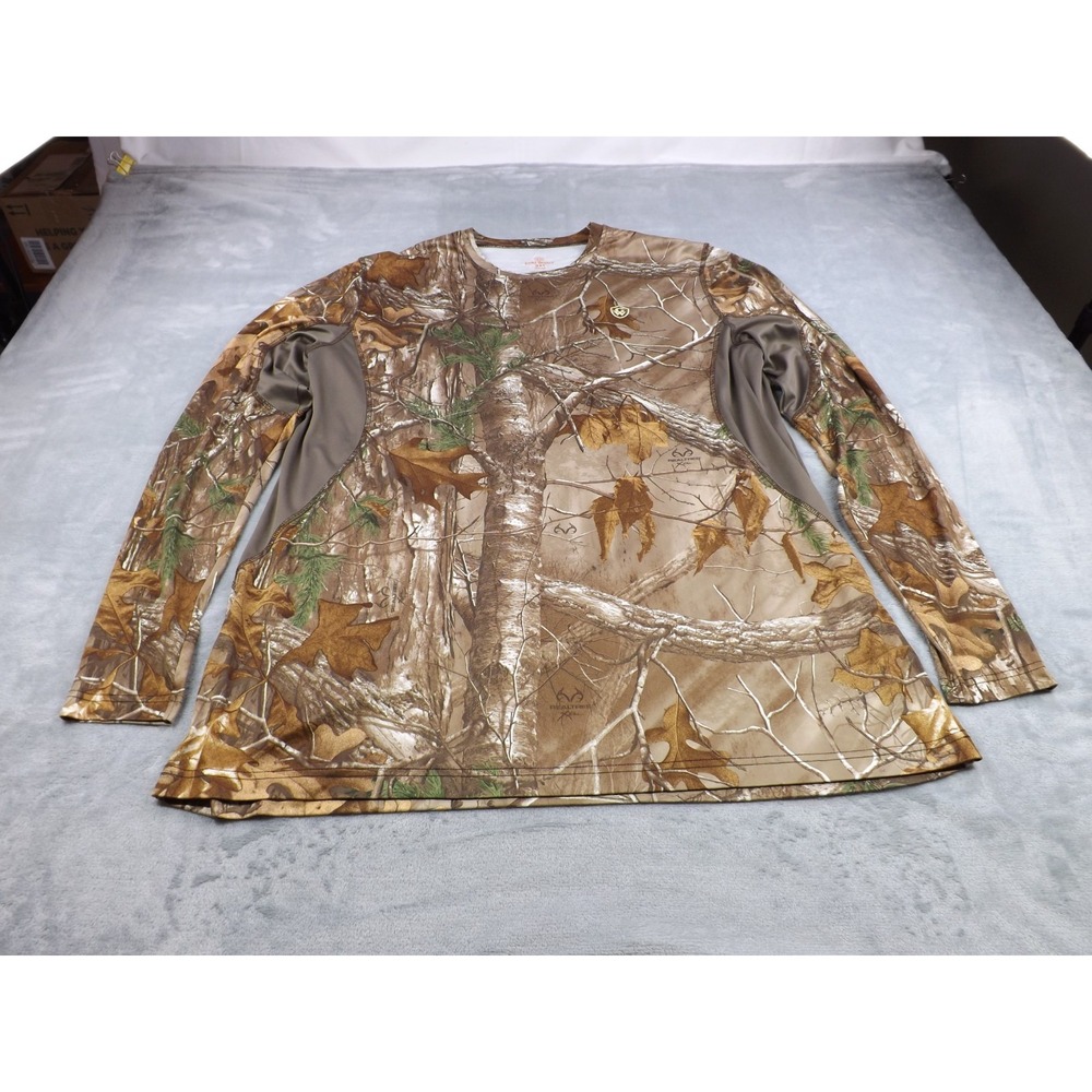 Game Winner Shirt Men's 3XL‎ Realtree Xtra Camo Long Sleeve Pullover Lightweight